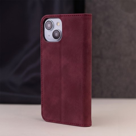 Etui Smart Suede do Google Pixel 11 bordowe