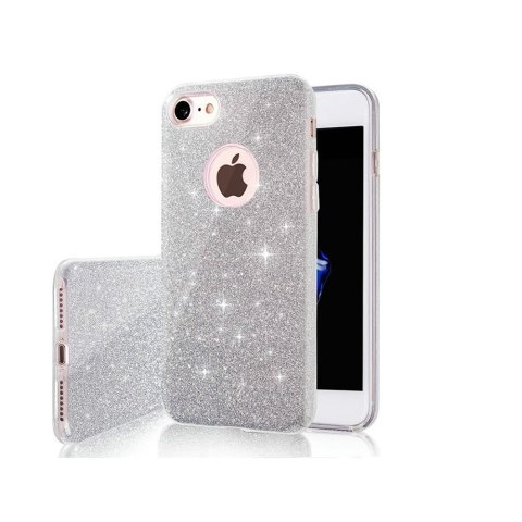 Nakładka Glitter 3w1 do Samsung Galaxy A27 5G srebrna