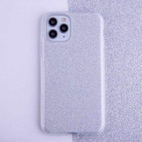 Nakładka Glitter 3w1 do Samsung Galaxy A27 5G srebrna