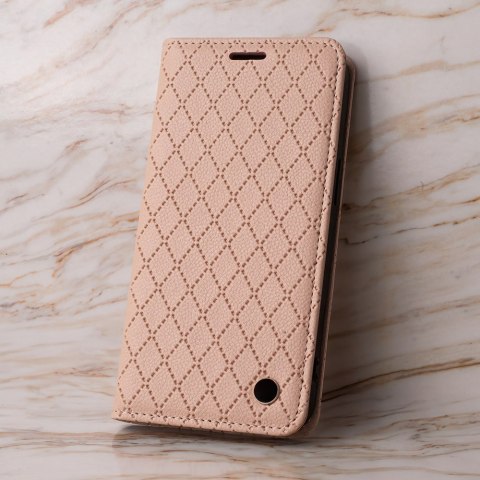 Etui Smart Caro do Honor 600 lite beżowe