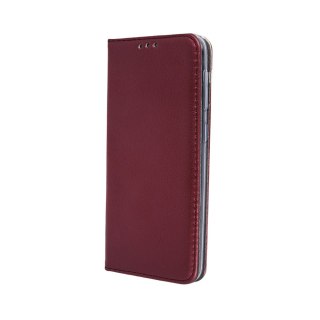 Etui Smart Magnetic do Xiaomi Redmi A7 Pro burgundowe