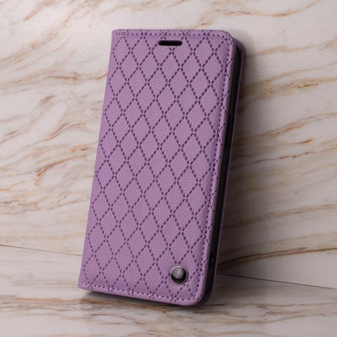 Etui Smart Caro do Honor 600 lite fioletowe