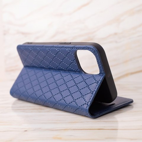 Etui Smart Caro do Honor 600 lite granatowe