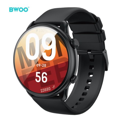 BWOO smartwatch WA-10 1,32" AMOLED czarny