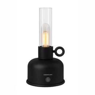 Forever Light Lampa naftowa LED Vintage FLR-02 czarna