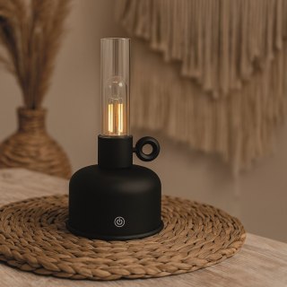 Forever Light Lampa naftowa LED Vintage FLR-02 czarna