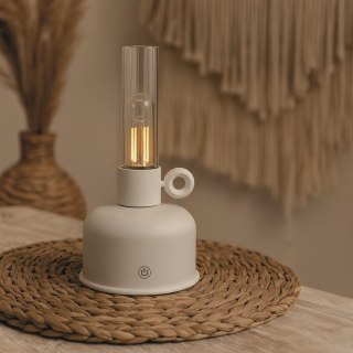 Forever Light Lampa naftowa LED Vintage FLR-05 jasny beż