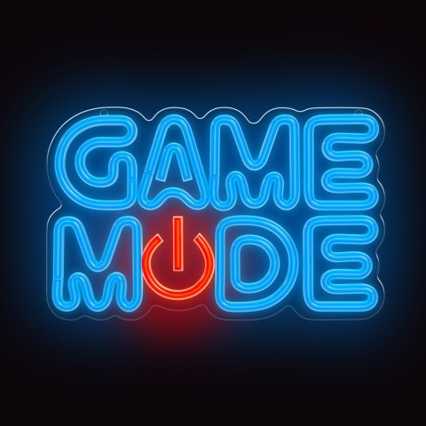 Forever Light Neon PLEXI LED GAME MODE niebiesko czerwony FPNE38