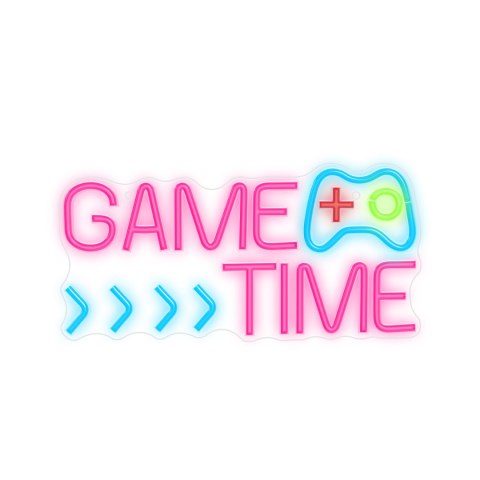 Forever Light Neon PLEXI LED GAME TIME multikolor FPNE34