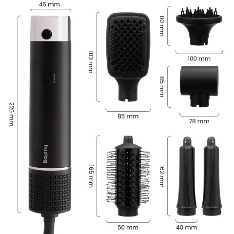 Huslog multistyler suszarko-lokówka 6w1 1200W AirBlast