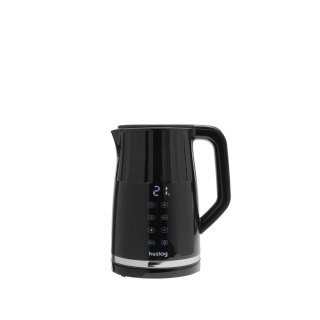 Huslog ryflowany czajnik z panelem dotykowym czarny 1,7L 2200W