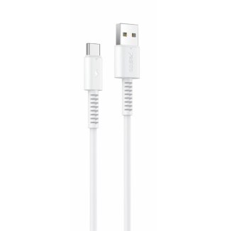 Yesido Kabel CA120 18W USB-Type-C 1m PVC 2A, WHITE / BIAŁY