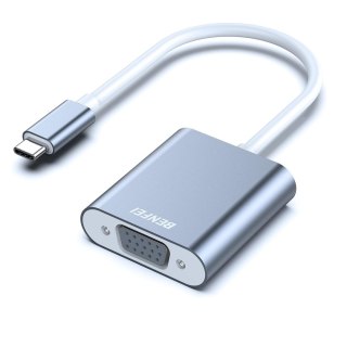 BENFEI adapter przejściówka USB-C do VGA szary