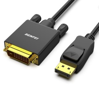 BENFEI kabel DisplayPort do DVI 0,9 m czarny