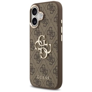 Etui Guess 4G Big 4G Classic Logo na iPhone 17 - brązowo-złote