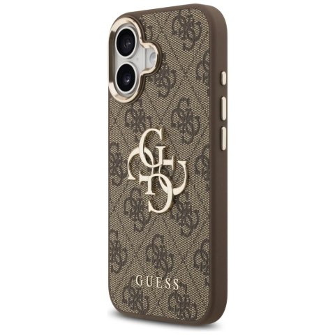 Etui Guess 4G Big 4G Classic Logo na iPhone 17 - brązowo-złote