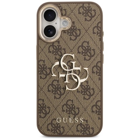 Etui Guess 4G Big 4G Classic Logo na iPhone 17 - brązowo-złote