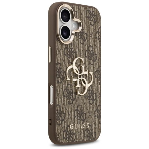 Etui Guess 4G Big 4G Classic Logo na iPhone 17 - brązowo-złote