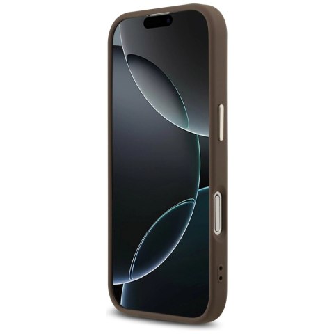 Etui Guess 4G Big 4G Classic Logo na iPhone 17 - brązowo-złote