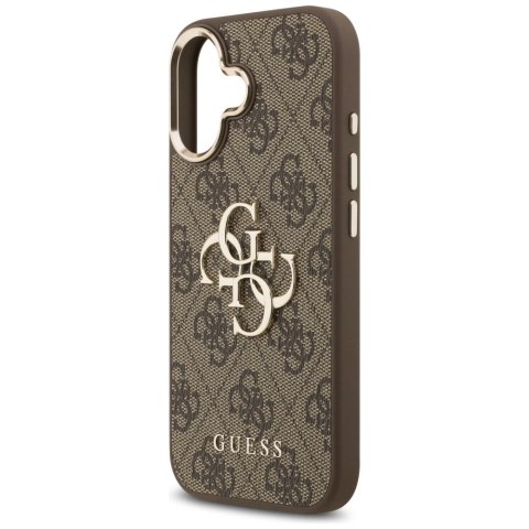 Etui Guess 4G Big 4G Classic Logo na iPhone 17 - brązowo-złote