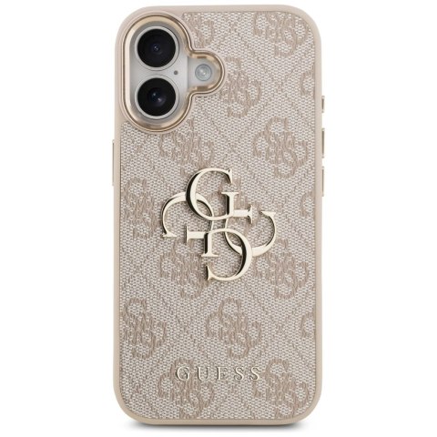 Etui Guess 4G Big 4G Classic Logo na iPhone 17 - różowo-złote
