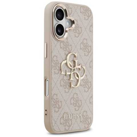 Etui Guess 4G Big 4G Classic Logo na iPhone 17 - różowo-złote