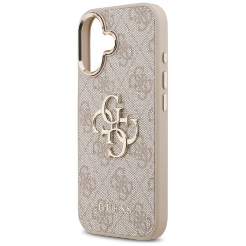 Etui Guess 4G Big 4G Classic Logo na iPhone 17 - różowo-złote