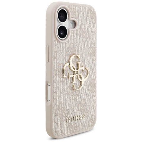 Etui Guess 4G Big Logo do iPhone 17 - różowe