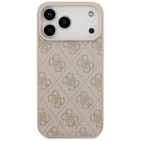 Etui Guess 4G Classic na iPhone 17 Pro Max - różowe