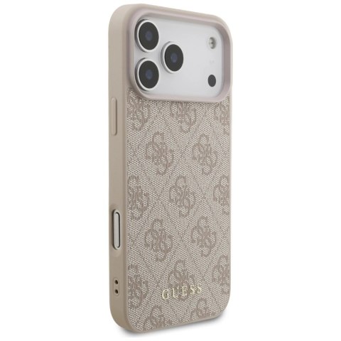 Etui Guess 4G Classic na iPhone 17 Pro Max - różowe