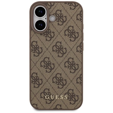 Etui Guess 4G Classic na iPhone 17 - brązowe