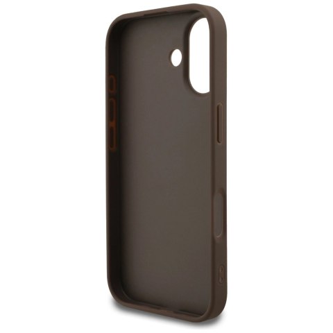Etui Guess 4G Classic na iPhone 17 - brązowe