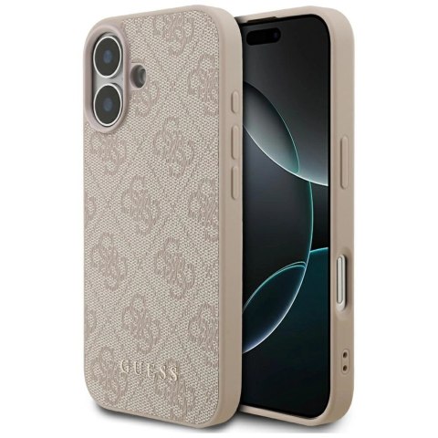 Etui Guess 4G Classic na iPhone 17 - różowe