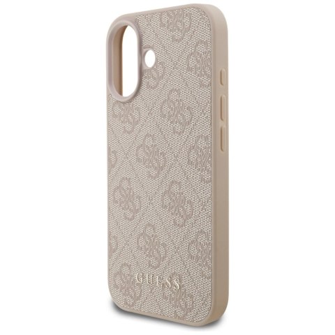 Etui Guess 4G Classic na iPhone 17 - różowe