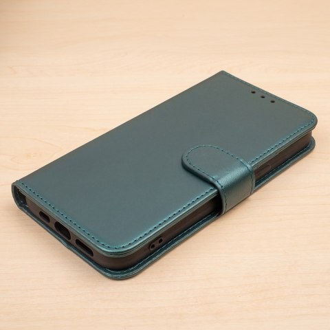 Etui Smart Classic do Samsung Galaxy A15 4G / A15 5G ciemnozielone Etui Smart Classic do Samsung Galaxy A15 4G / A15 5G ciemnozielone