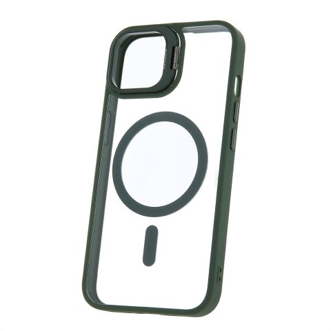 Nakładka Extra Lens Mag do iPhone 14 Pro 6,1" ciemnozielona Nakładka Extra Lens Mag do iPhone 14 Pro 6,1" ciemnozielona