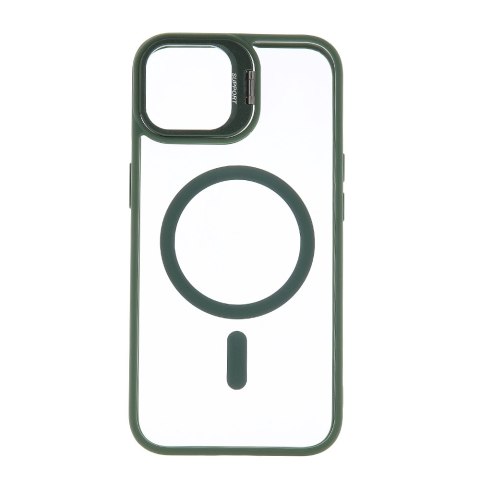 Nakładka Extra Lens Mag do iPhone 14 Pro 6,1" ciemnozielona Nakładka Extra Lens Mag do iPhone 14 Pro 6,1" ciemnozielona
