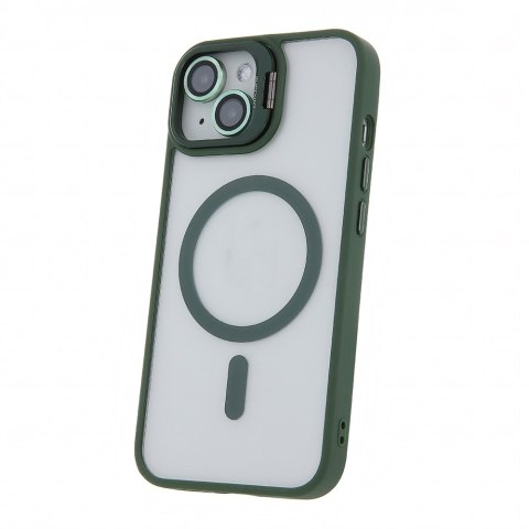 Nakładka Extra Lens Mag do iPhone 14 Pro 6,1" ciemnozielona Nakładka Extra Lens Mag do iPhone 14 Pro 6,1" ciemnozielona