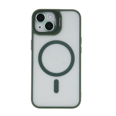 Nakładka Extra Lens Mag do iPhone 14 Pro 6,1" ciemnozielona Nakładka Extra Lens Mag do iPhone 14 Pro 6,1" ciemnozielona