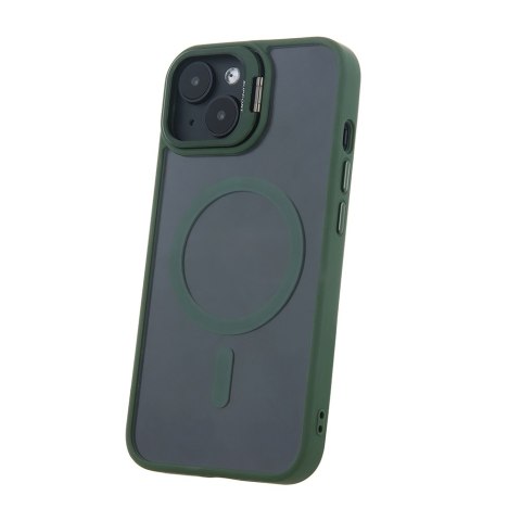 Nakładka Extra Lens Mag do iPhone 14 Pro 6,1" ciemnozielona Nakładka Extra Lens Mag do iPhone 14 Pro 6,1" ciemnozielona