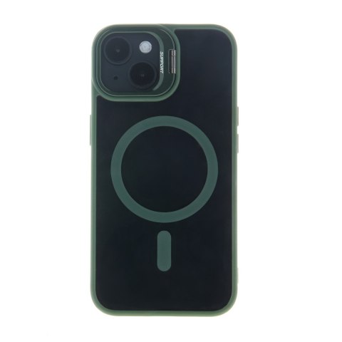 Nakładka Extra Lens Mag do iPhone 14 Pro 6,1" ciemnozielona Nakładka Extra Lens Mag do iPhone 14 Pro 6,1" ciemnozielona