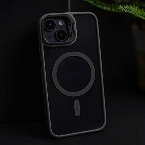 Nakładka Extra Lens Mag do iPhone 15 Pro 6,1" czarna Nakładka Extra Lens Mag do iPhone 15 Pro 6,1" czarna