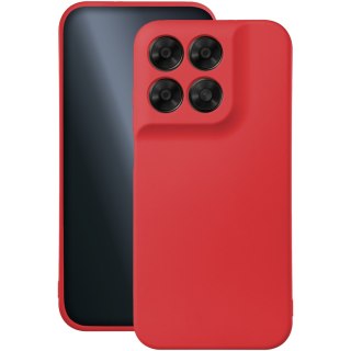 Nakładka Silicon do Motorola Moto G67 5G / G77 5G czerwona