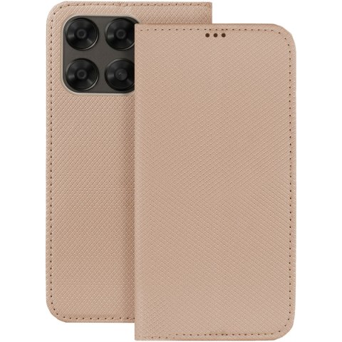 Etui Smart Magnet do Motorola Moto G67 5G / G77 5G złote