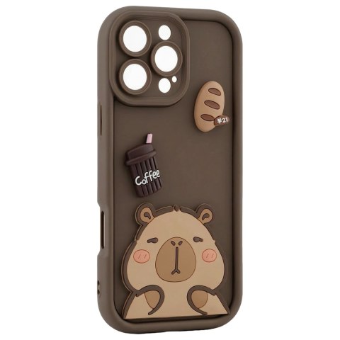 Nakładka Ultra Trendy 3D do iPhone 12 6,1" capybara