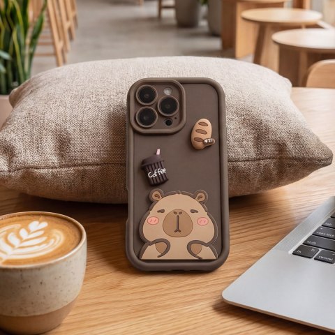 Nakładka Ultra Trendy 3D do iPhone 12 6,1" capybara
