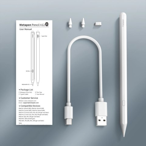 Rysik Metapen Pencil A12 do iPada - biały