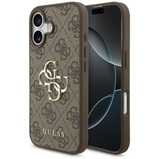 Etui Guess 4G Big Logo do iPhone 17      brązowy