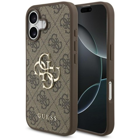 Etui Guess 4G Big Logo do iPhone 17      brązowy