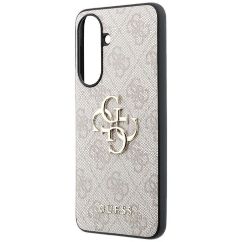 Guess nakładka HC PU 4G Big Logo do Samsung Galaxy A37 różowa